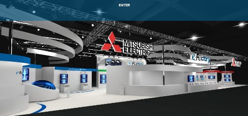 IIFES 2022 三菱電機(株)ブース