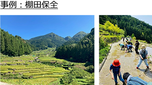 事例:棚田保全