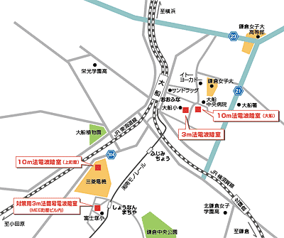 東日本センター/クリックで別画面拡大地図