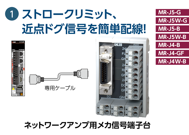 サーボアンプ用中継端子台|FAグッズ|三菱電機エンジニアリング サーボアンプ用中継端子台|FAグッズ|三菱電機エンジニアリング